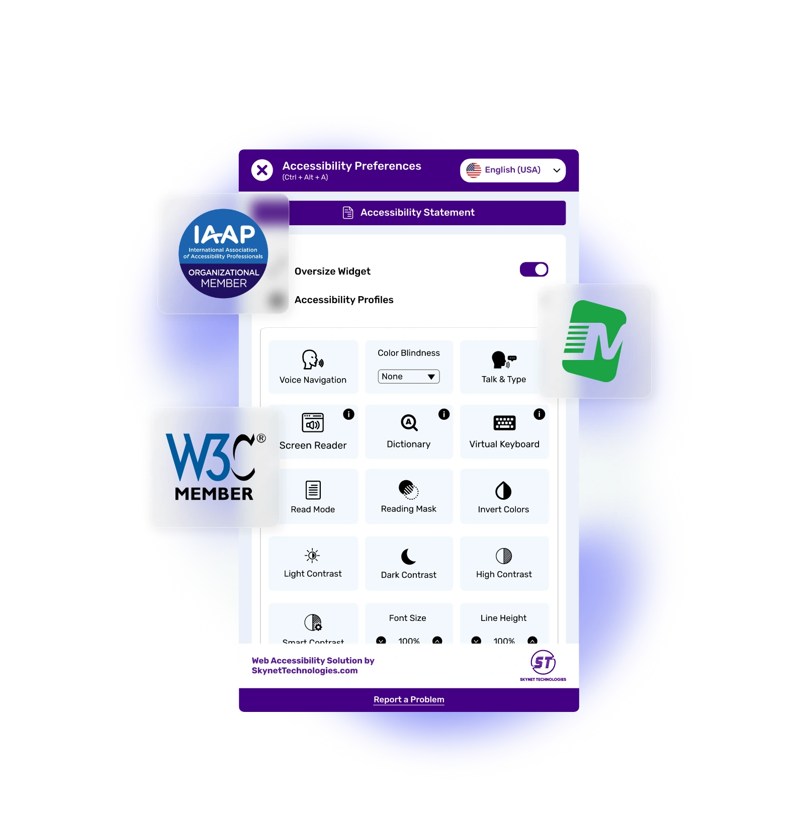 CMS.S3 Accessibility Widget