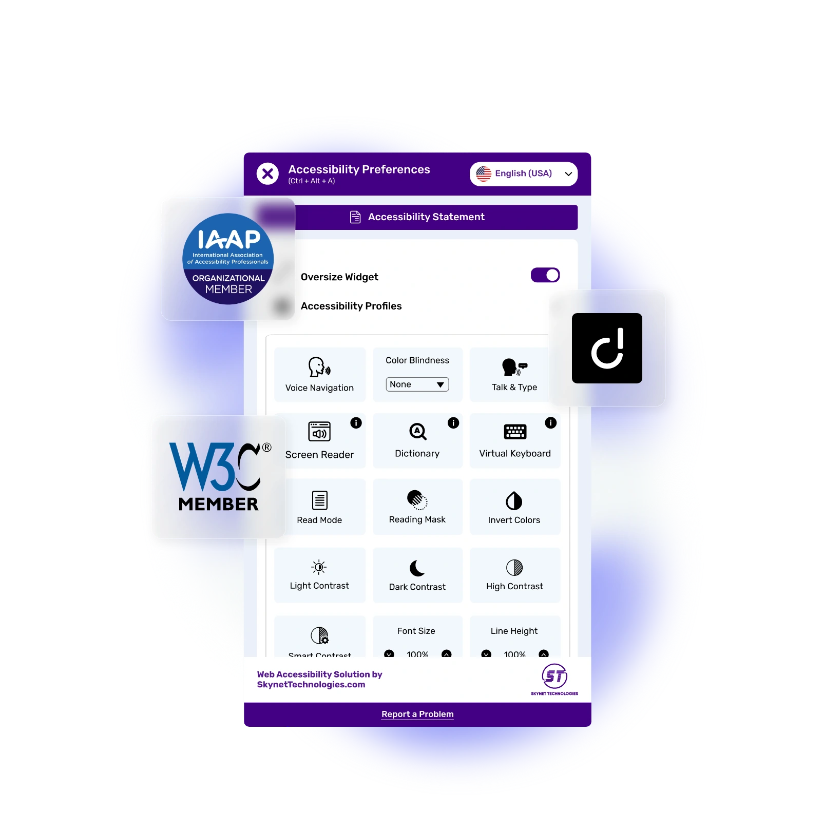 Dorik Accessibility Widget