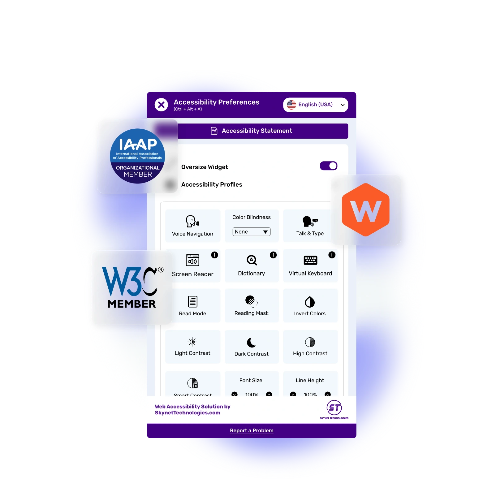 Webiny Accessibility Widget